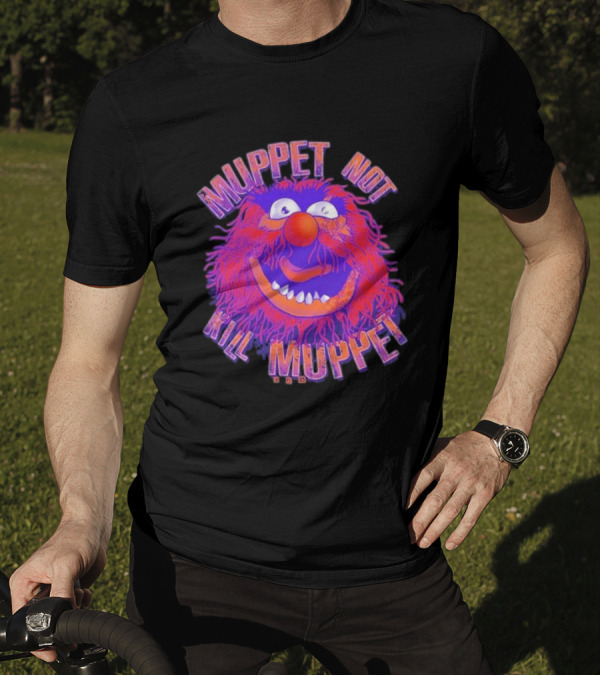 Muppet Not Kill Muppet Animal 1984 T-Shirt
