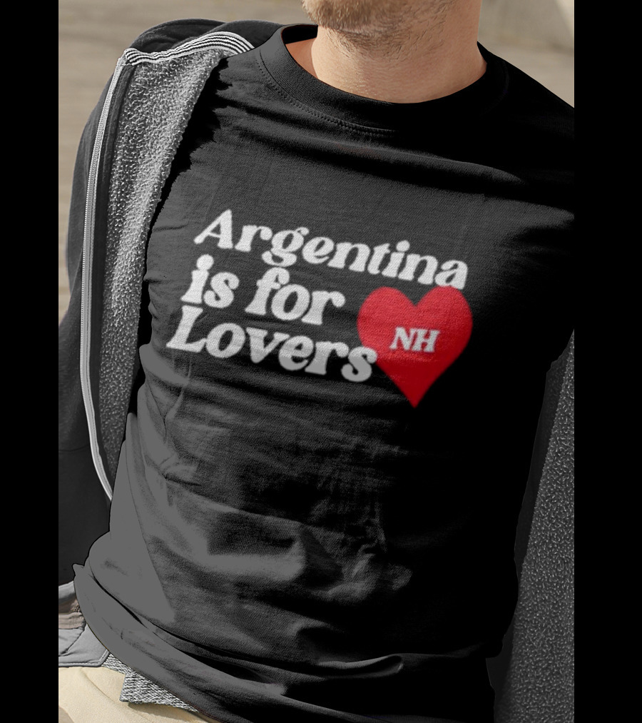 Niall Horan Argentina Is For Lovers Heart NH T-Shirt