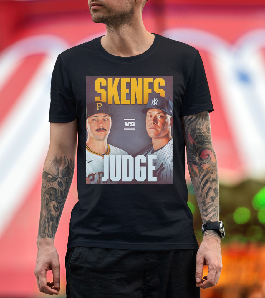 Skenes vs Judge Yankees Pirates Showdown T-Shirt