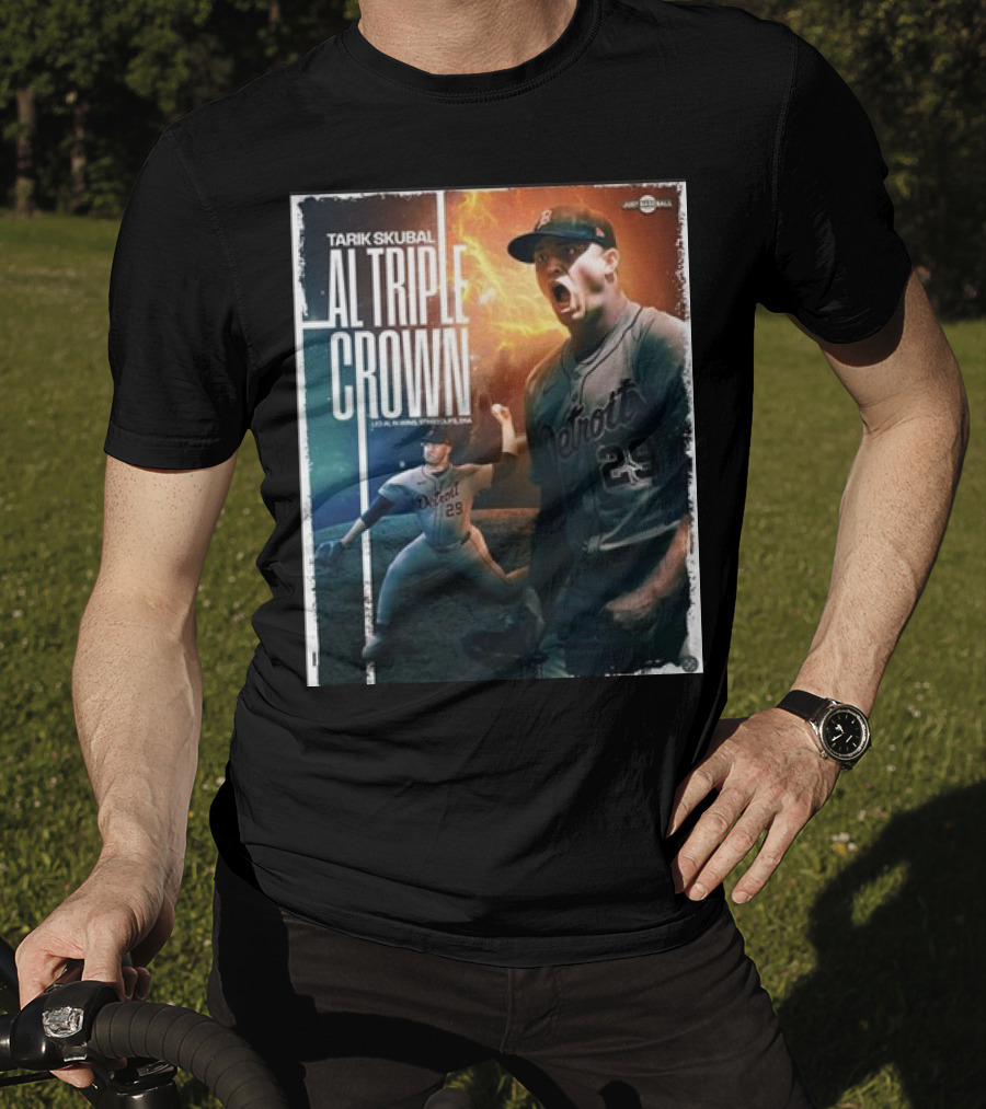 TARIK SKUBAL DETROIT 29 AL TRIPLE CROWN T-Shirt
