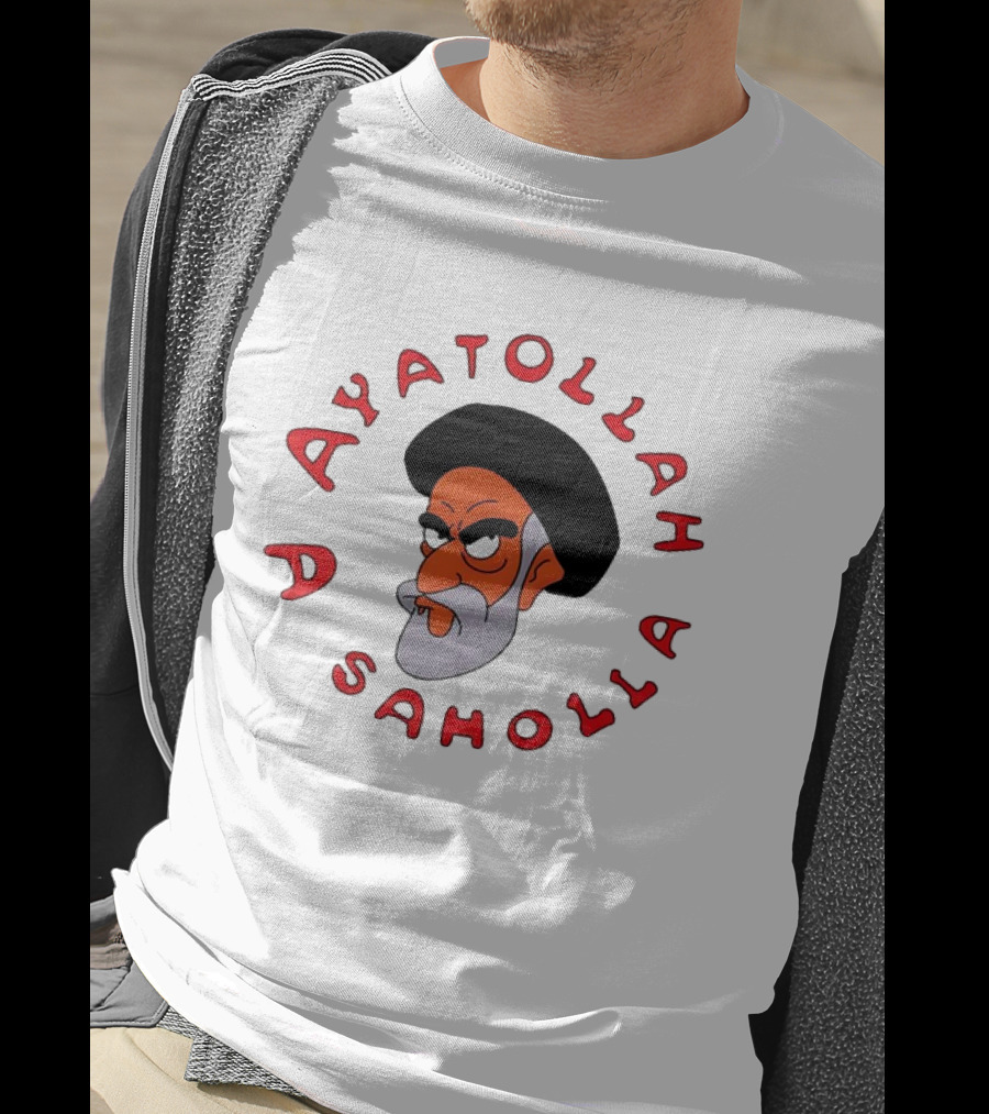 Ayatollah Asaholla Simpsons Iconic Cartoon Character T-Shirt