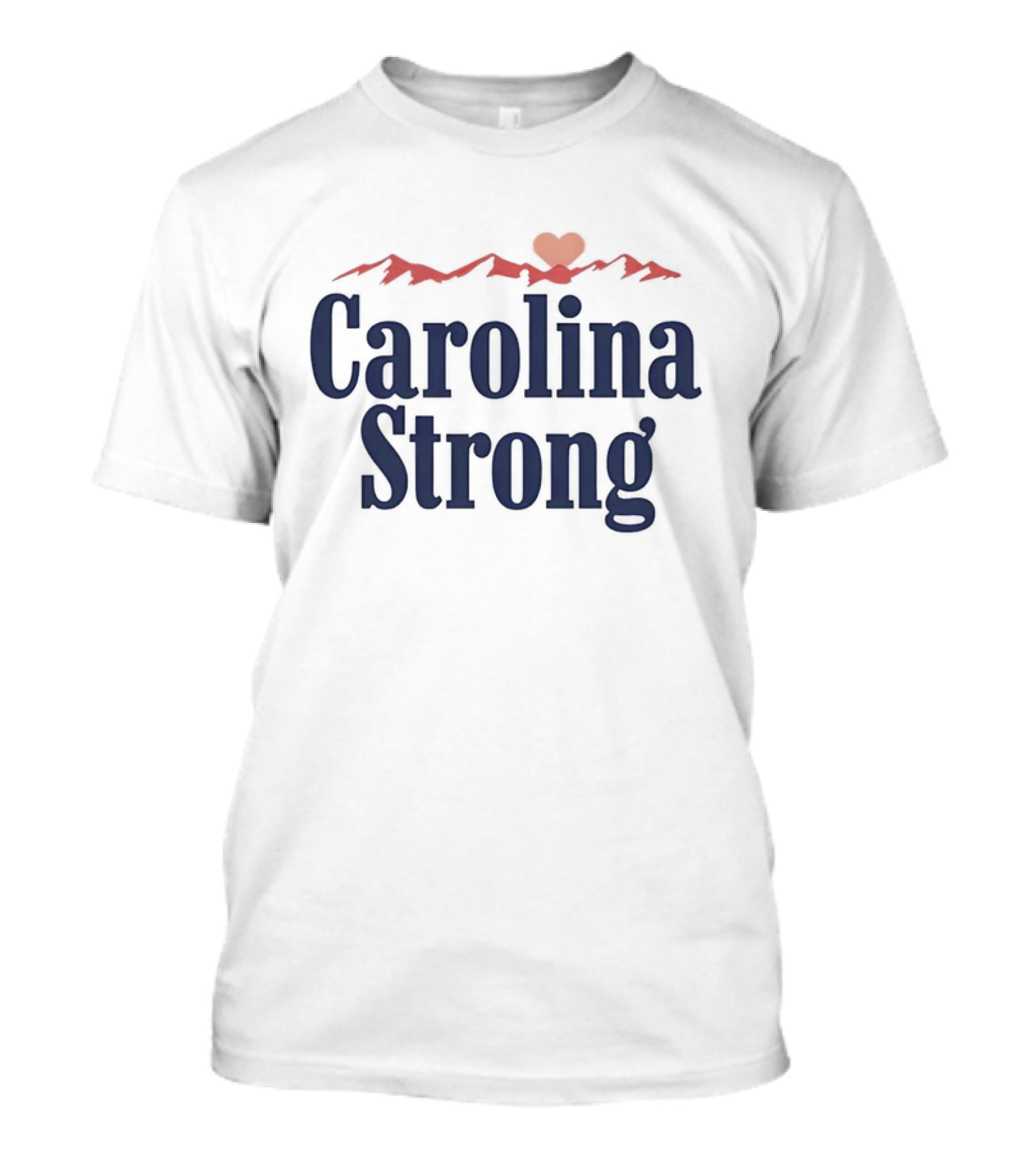 Carolina Strong Mountain Heart T-Shirt