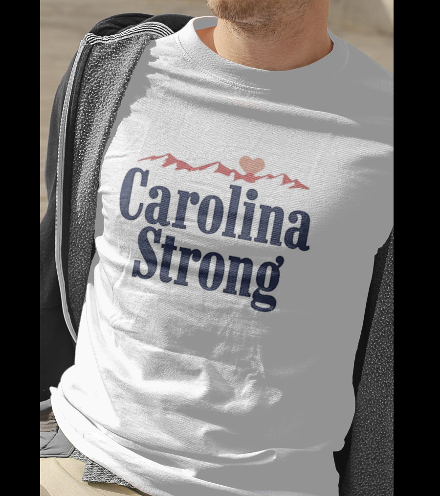 Carolina Strong Mountain Heart T-Shirt