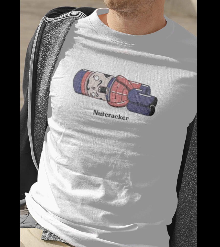 Nutcracker Got His Nuts Cracked Cartoon Nutcracker T-Shirt