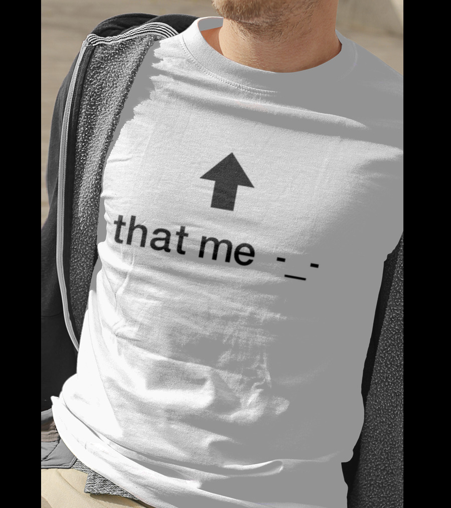 That Me Arrow Emoticon T-Shirt