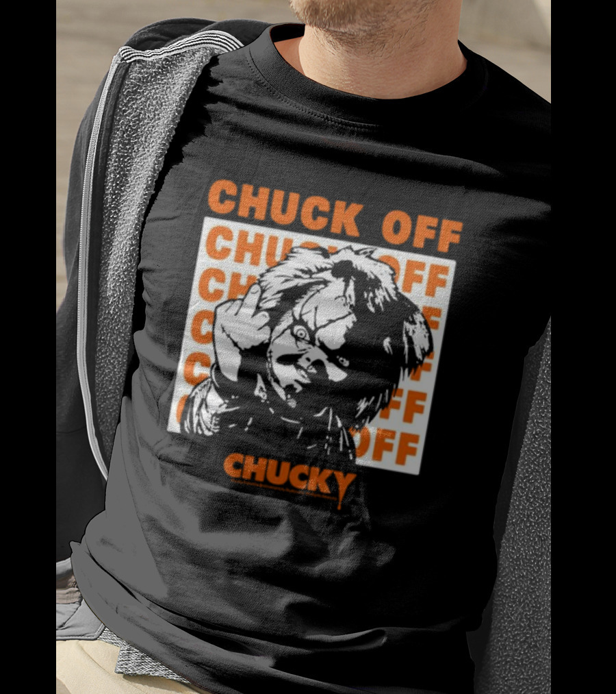 Chuck Off Chucky Horror Icon Society T-Shirt