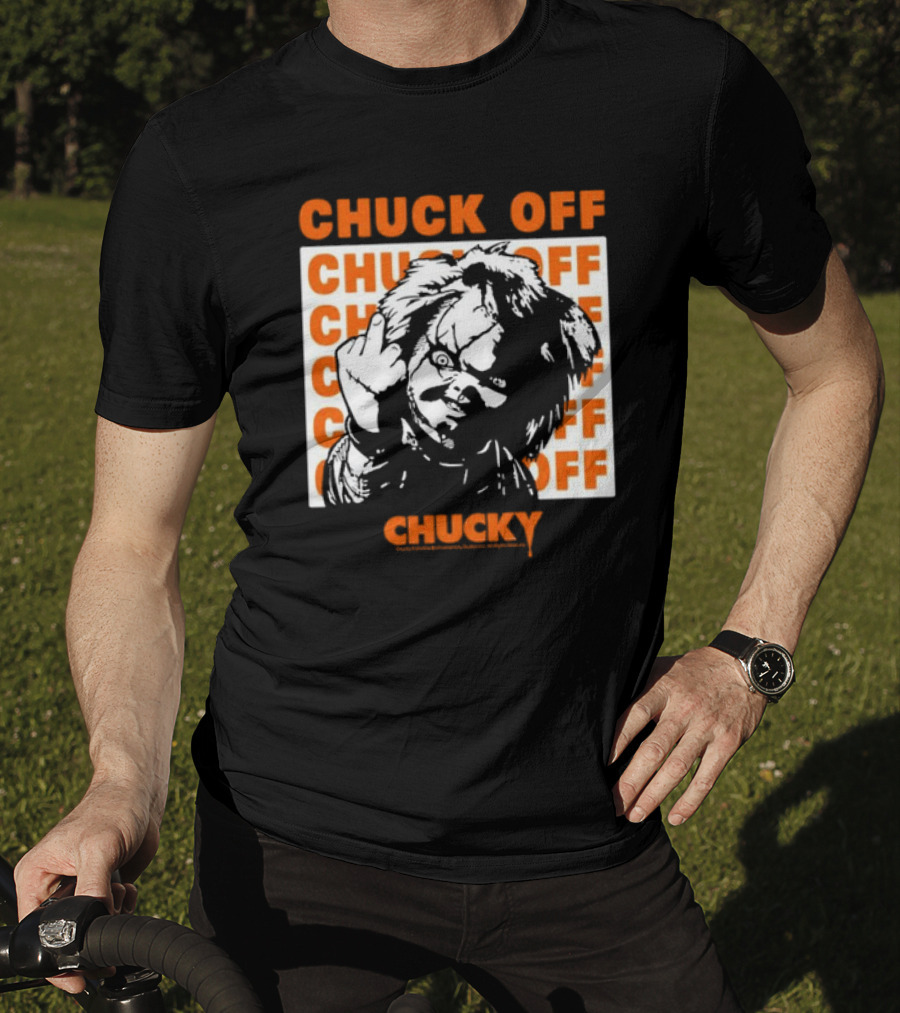 Chuck Off Chucky Horror Icon Society T-Shirt
