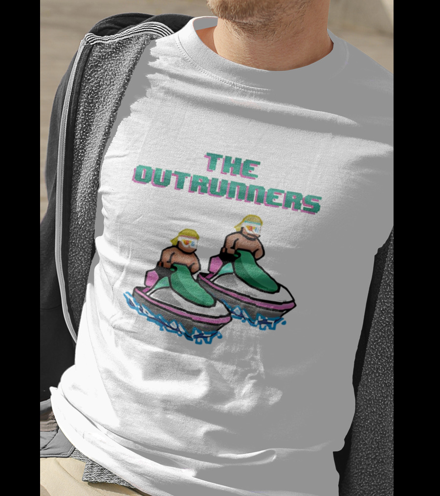 The Outrunners Retro Jet Ski Racing T-Shirt