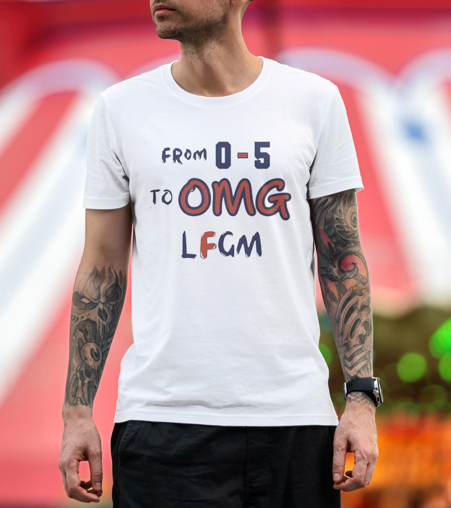 From 0-5 to OMG LFGM New York Mets Ready for October T-Shirt