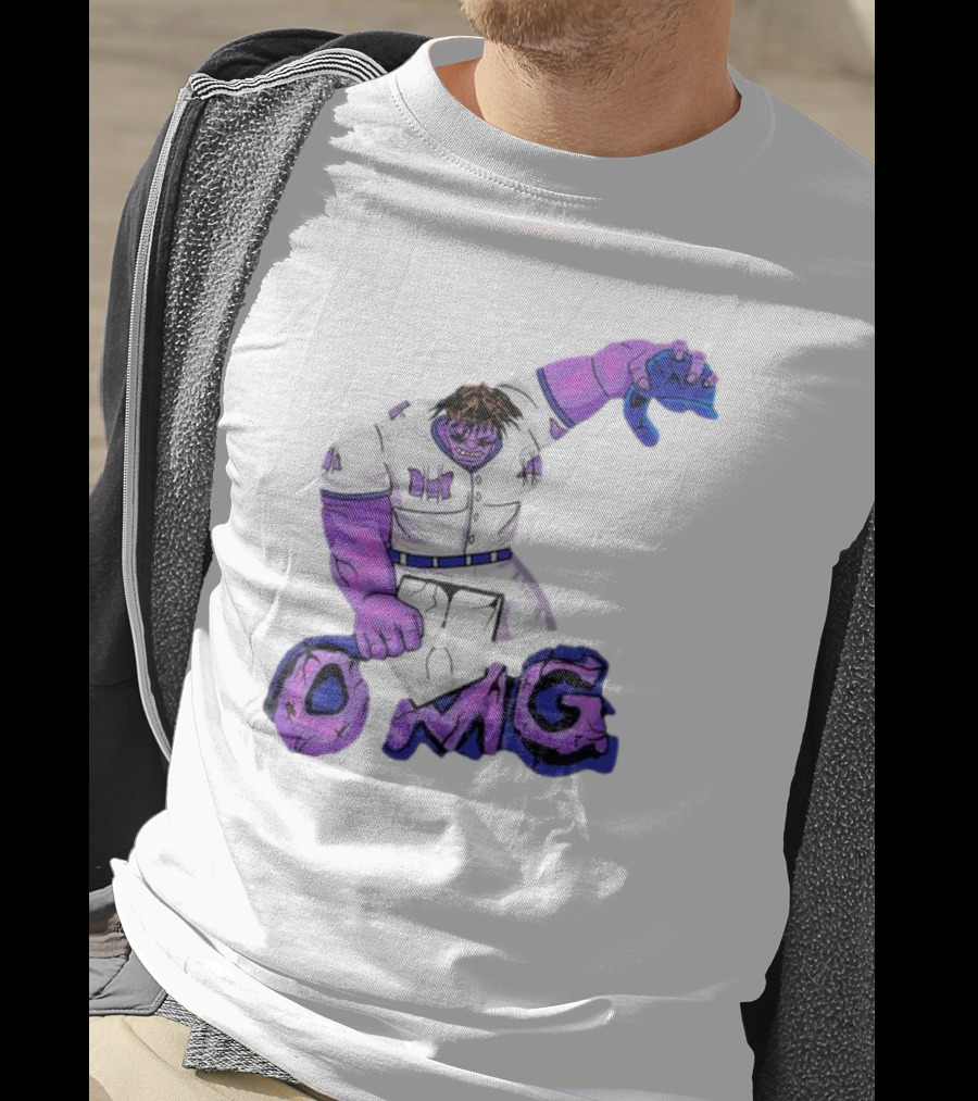 New York Mets OMG Hulk Baseball Smash T-Shirt