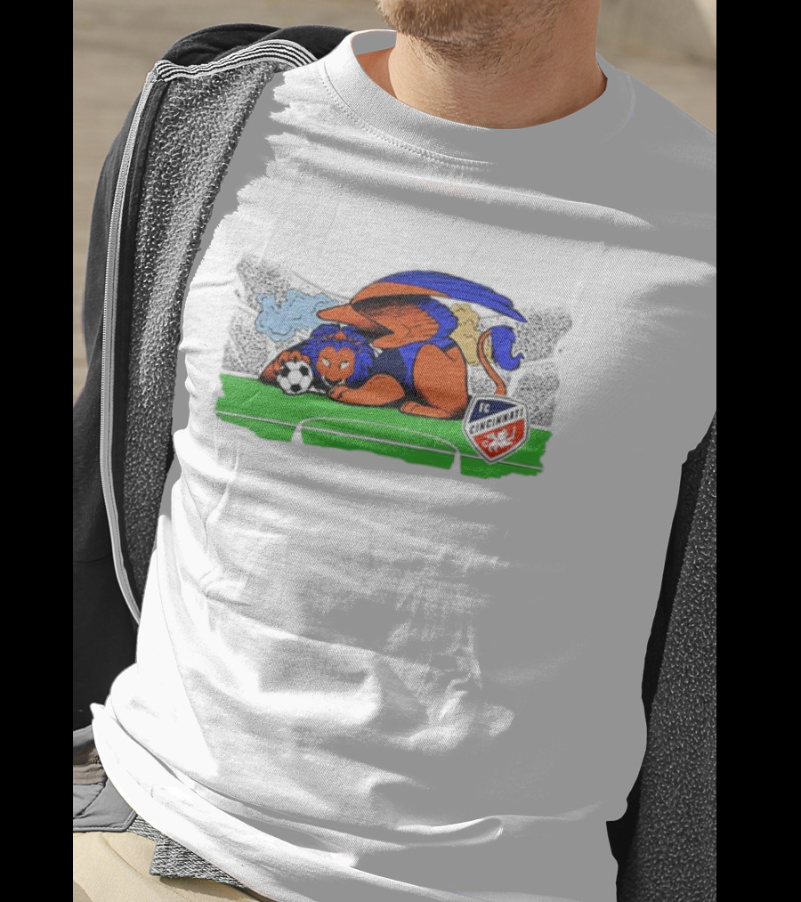 Next Gary The Lion Soccer FC Cincinnati T-Shirt
