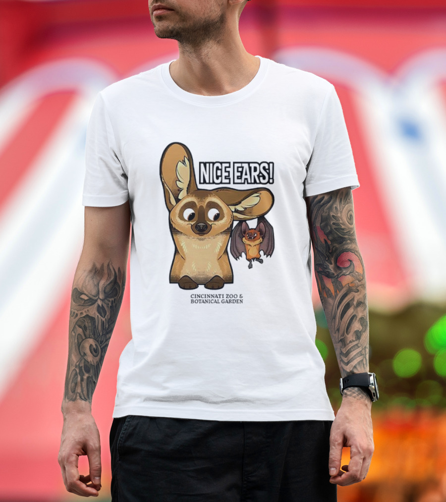Nice Ears Cincinnati Zoo And Botanical Garden Animal Characters T-Shirt