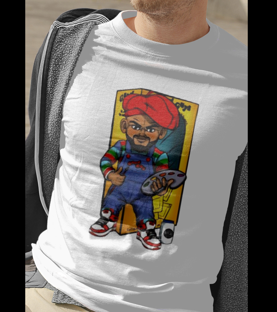 The Real McCoy JDX Cartoon Artist With Palette And Brush T-Shirt