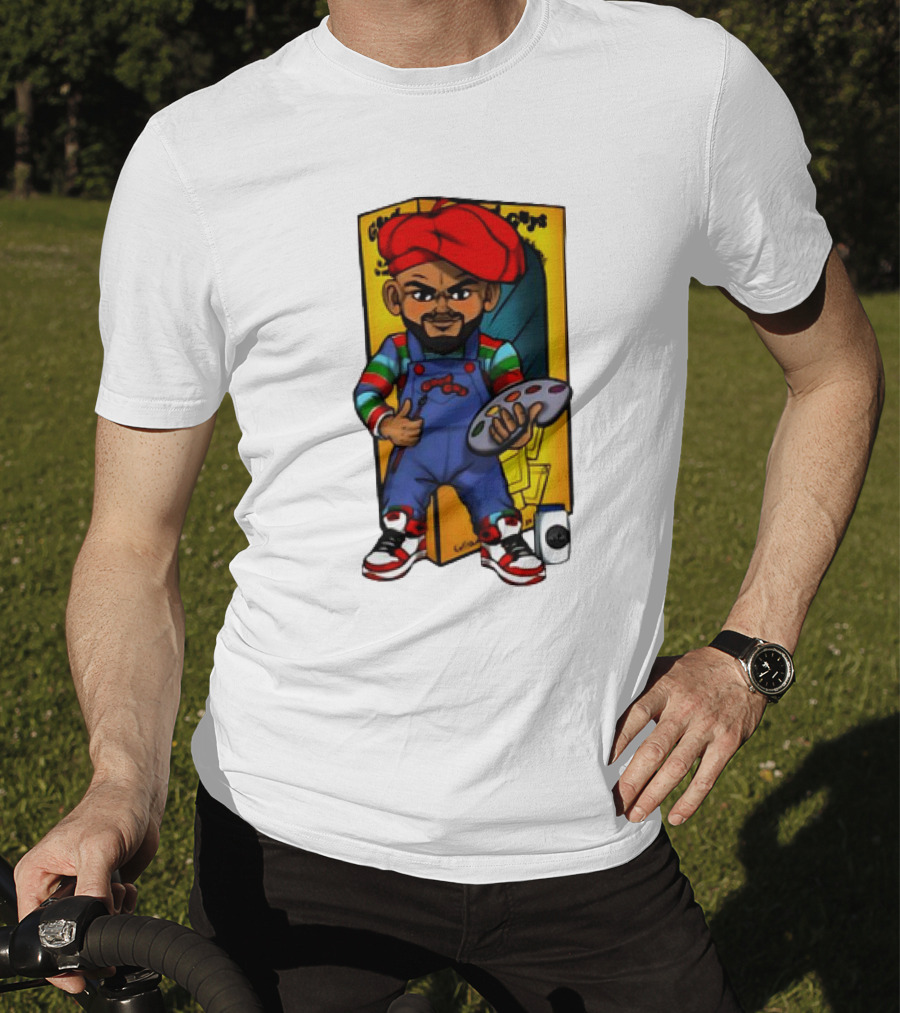 The Real McCoy JDX Cartoon Artist With Palette And Brush T-Shirt