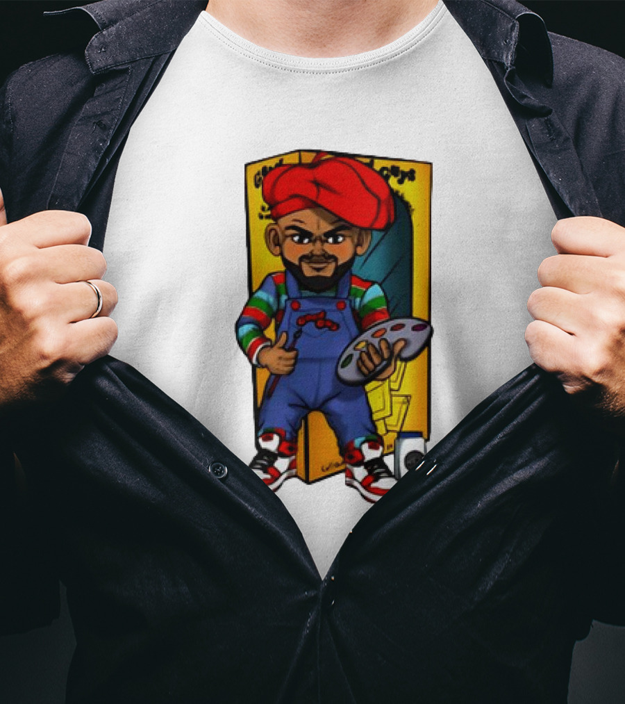 The Real McCoy JDX Cartoon Artist With Palette And Brush T-Shirt