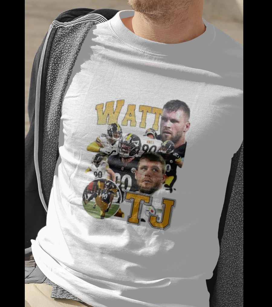 Watt Tj Pittsburgh Steelers Football 90 T-Shirt