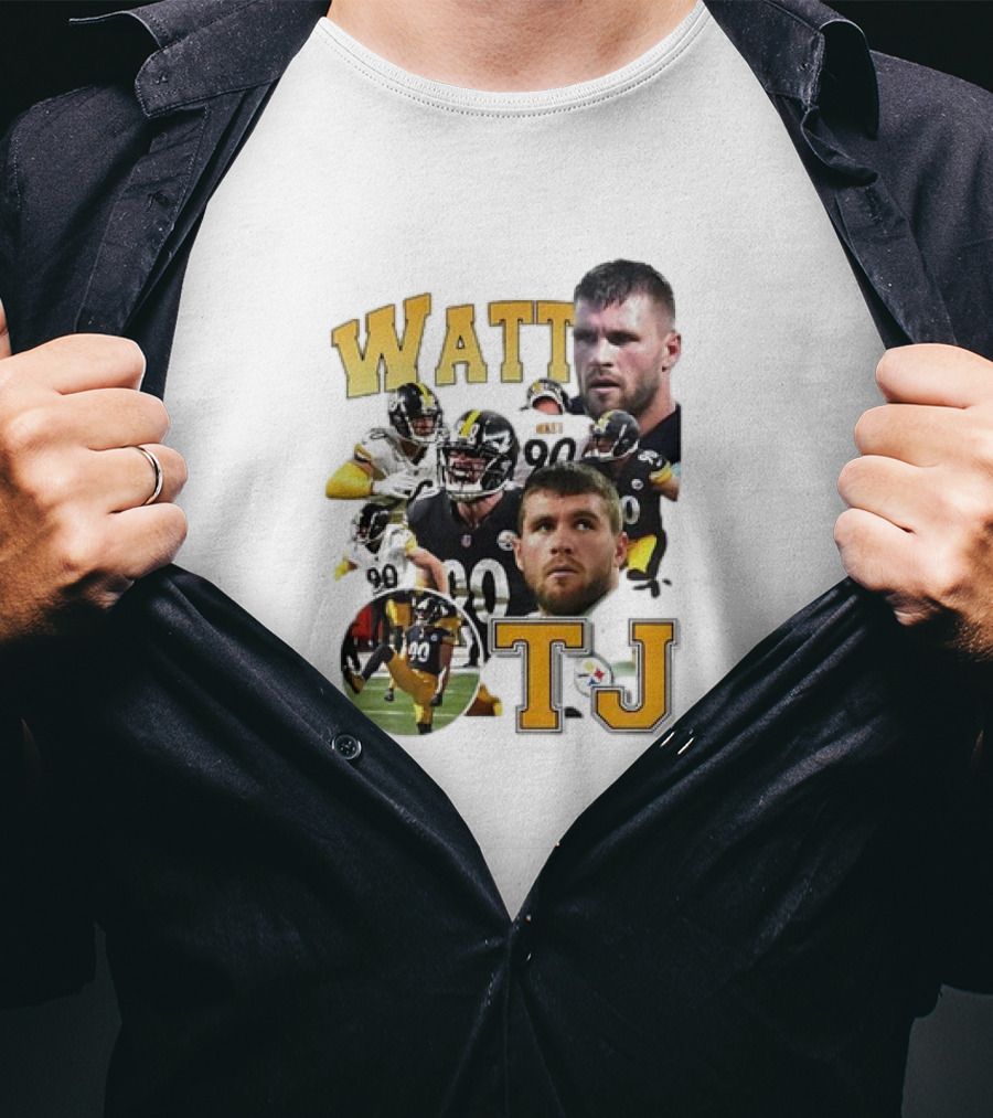 Watt Tj Pittsburgh Steelers Football 90 T-Shirt