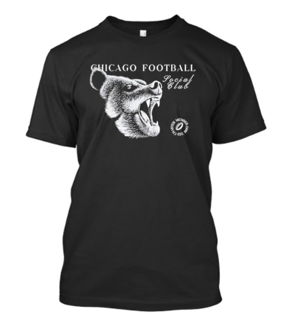 Chicago Football Social Club Bear Roaring T-Shirt