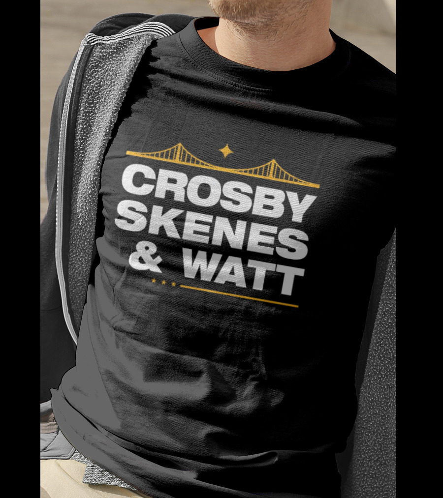 Crosby Skenes And Watt Bridge Stars T-Shirt