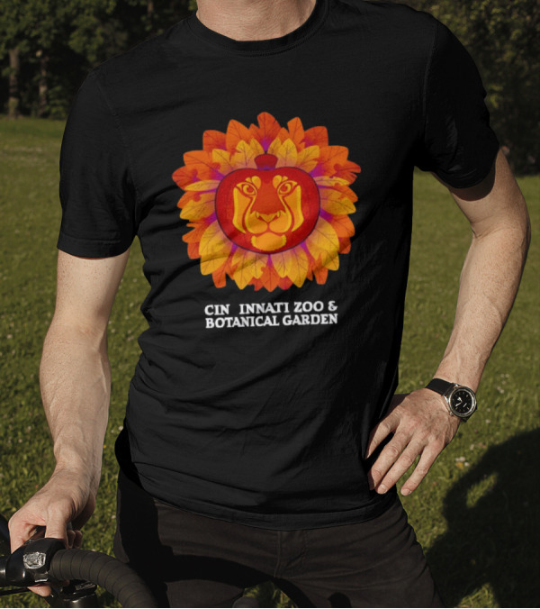 Lion Pumpkin Glow Cincinnati Zoo And Botanical Garden T-Shirt
