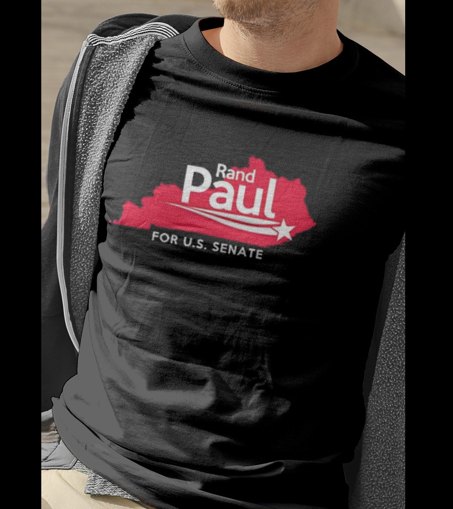 Rand Paul For U.S. Senate Kentucky Map Campaign T-Shirt