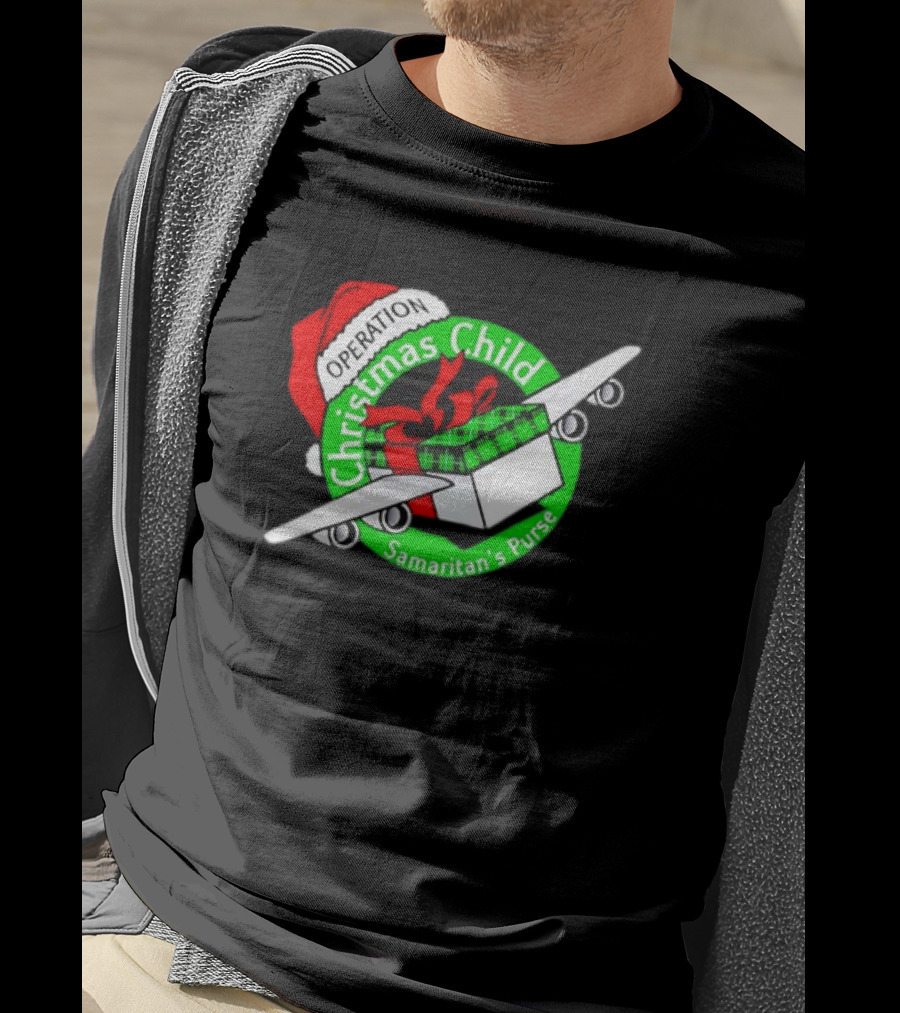 Operation Christmas Child Samaritans Purse Funny Xmas T-Shirt