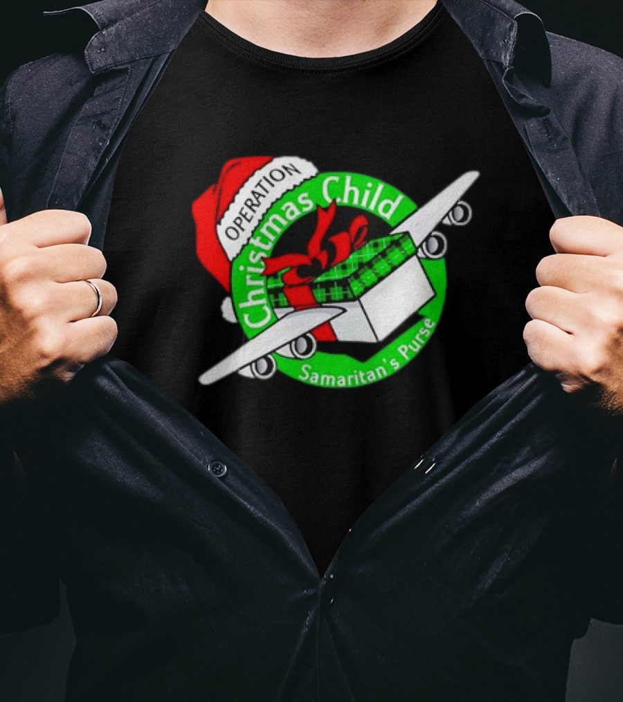 Operation Christmas Child Samaritans Purse Funny Xmas T-Shirt