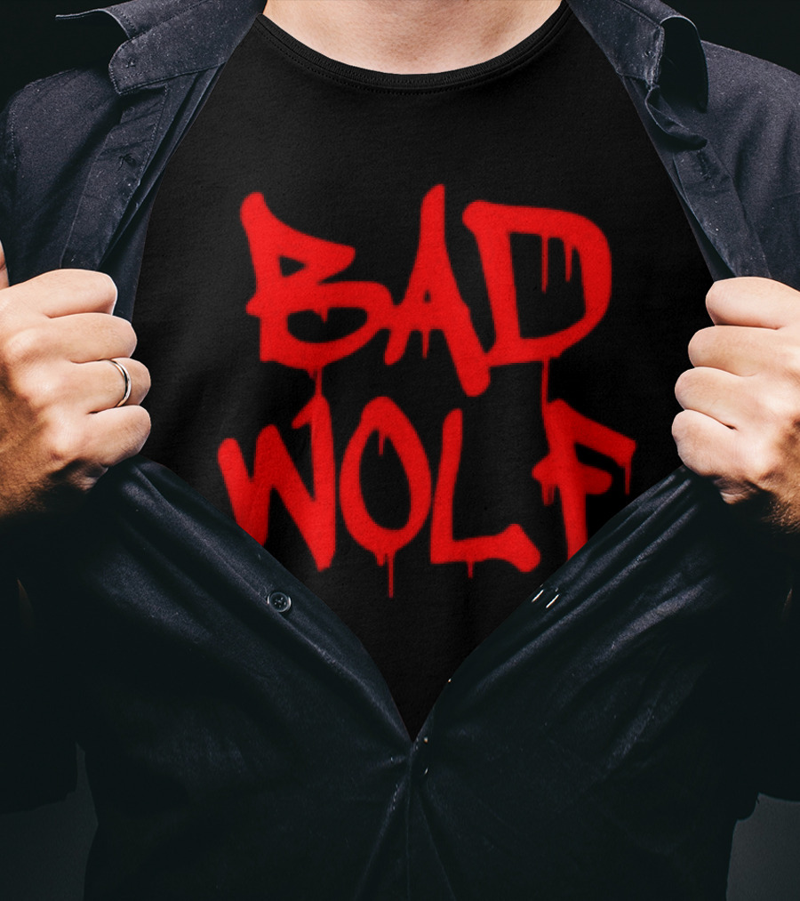 Weaver Bad Wolf Dripping Red Graffiti T-Shirt