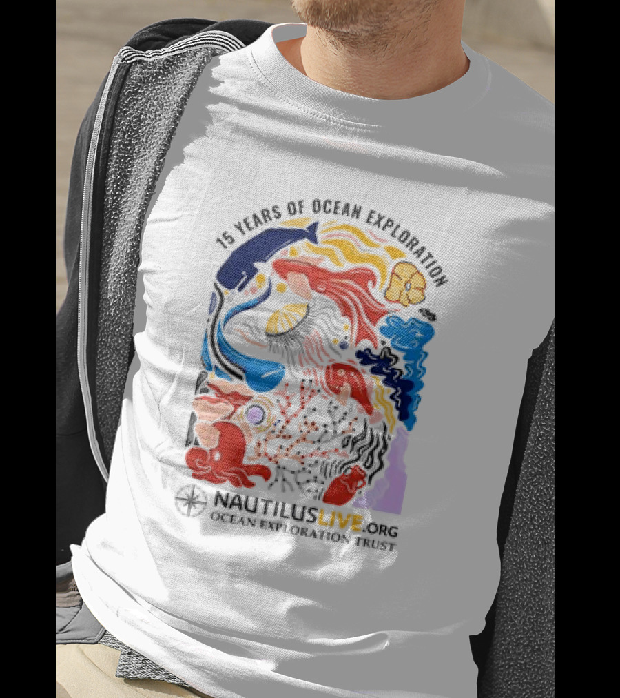15 Years Of Ocean Exploration Nautilus Live Ocean Exploration Trust T-Shirt