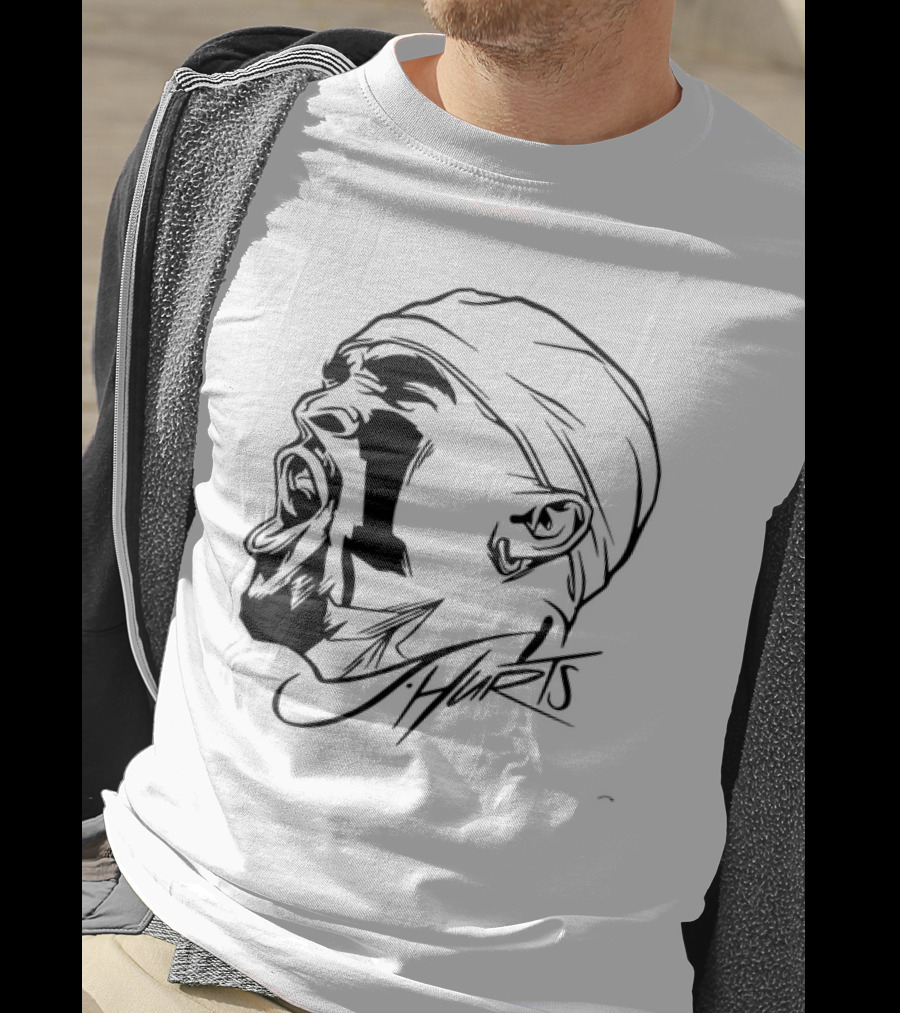 Jalen Hurts Philadelphia Eagles Scream T-Shirt