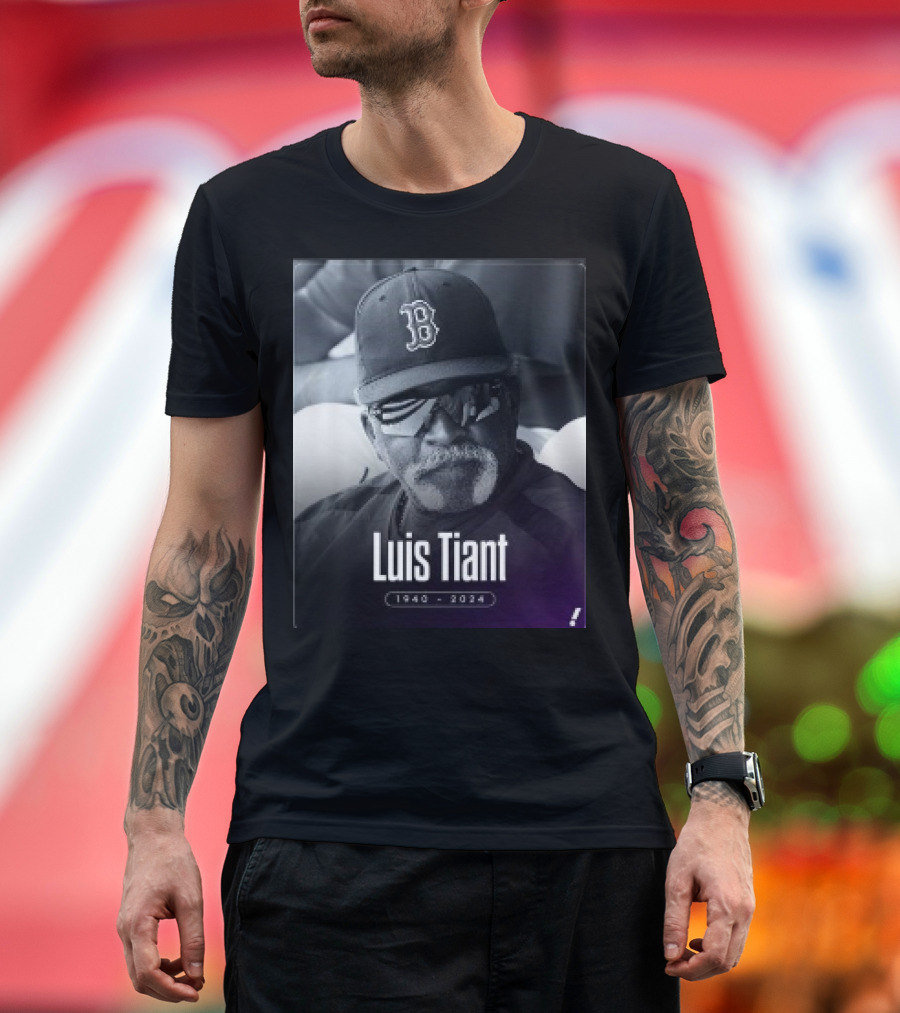 Luis Tiant 1940-2024 Boston Red Sox T-Shirt