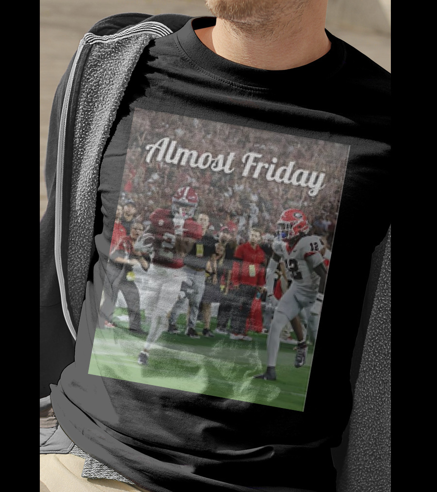 Almost Friday Ryan Williams Alabama Football Action T-Shirt