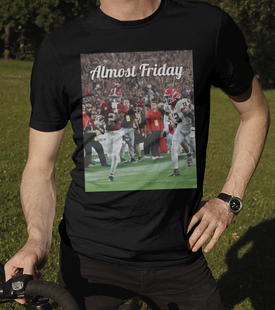Almost Friday Ryan Williams Alabama Football Action T-Shirt