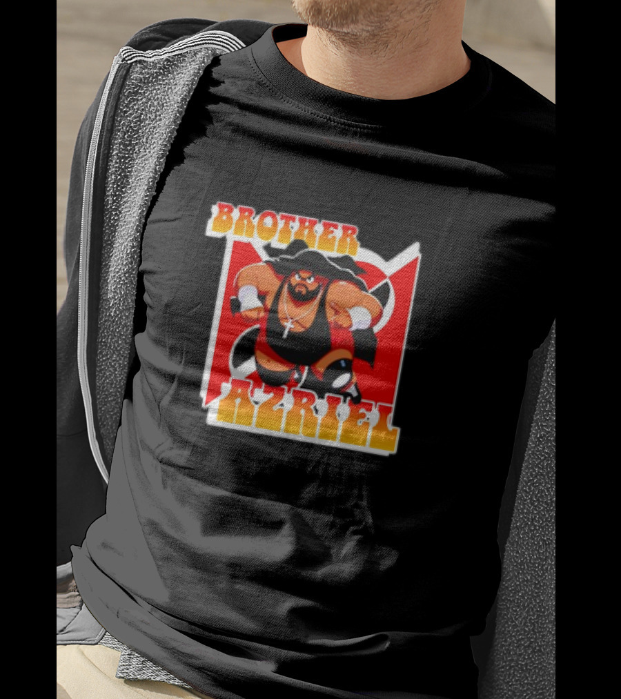 Brother Azriel Superhero Cartoon Character T-Shirt