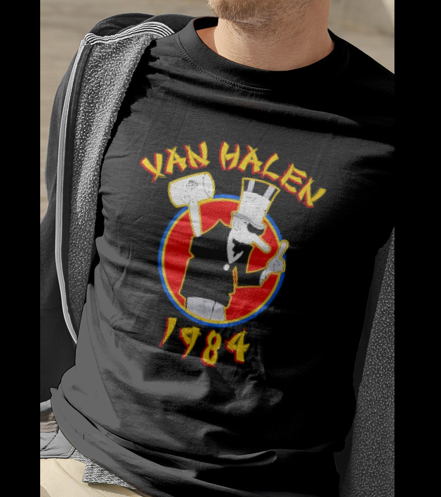 Van Halen 1984 Vintage Rock Band Retro T-Shirt