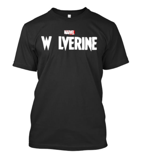 Marvel Wolverine Retro Style Iconic Branding T-Shirt