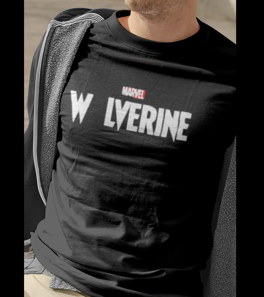 Marvel Wolverine Retro Style Iconic Branding T-Shirt