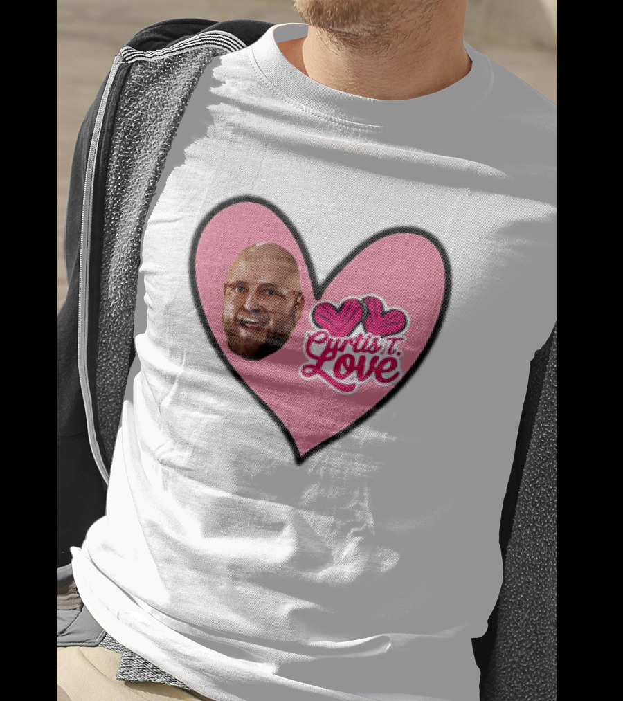 Curtis Axel WWE Curtis I Love Heart T-Shirt