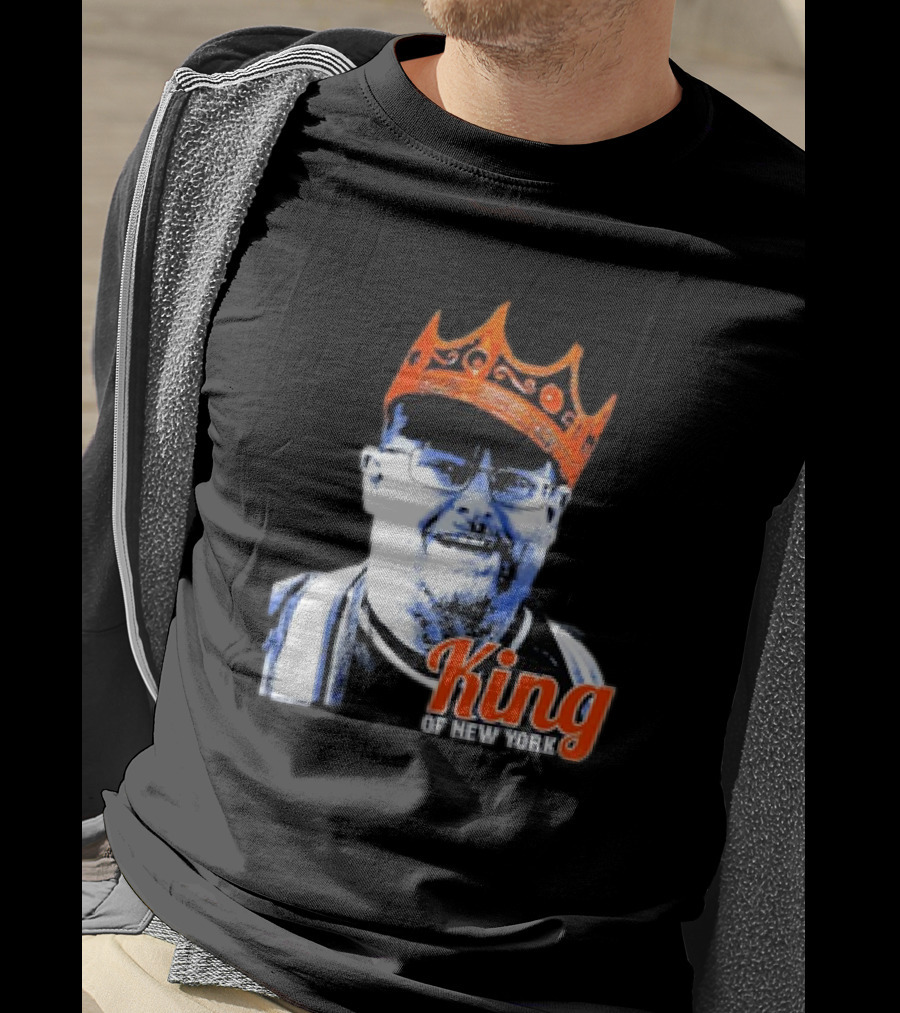 King Of New York Baseball Frank Fleming T-Shirt