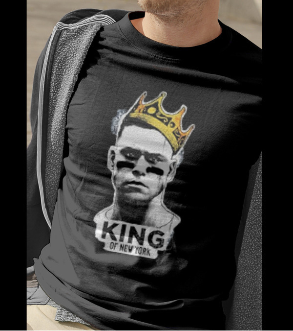 New York Yankees Aaron Judge King Of New York Crown T-Shirt