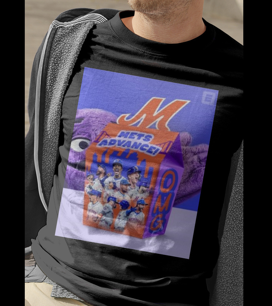 OMG Mets Advance Moving On To The NLCS T-Shirt