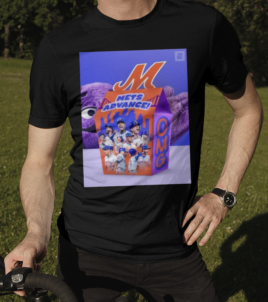 OMG Mets Advance Moving On To The NLCS T-Shirt
