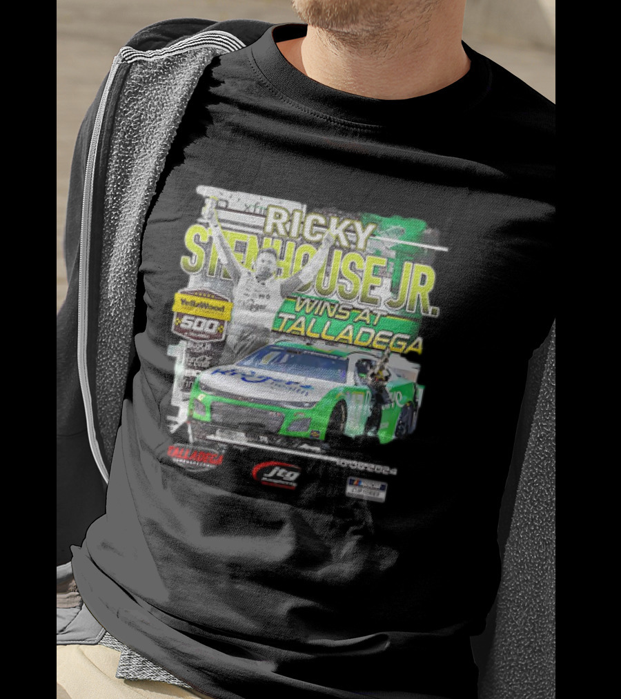 Ricky Stenhouse Jr. Wins At Talladega YellaWood 500 Race T-Shirt