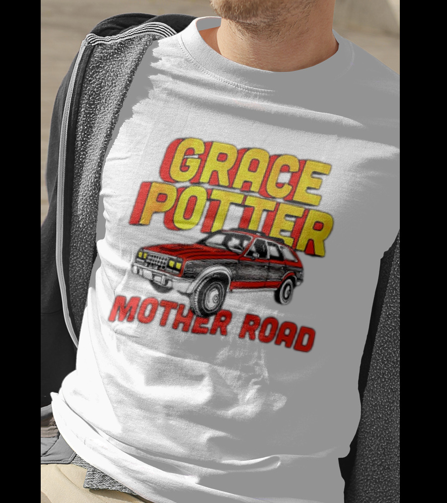 Grace Potter Mother Road Retro Car T-Shirt