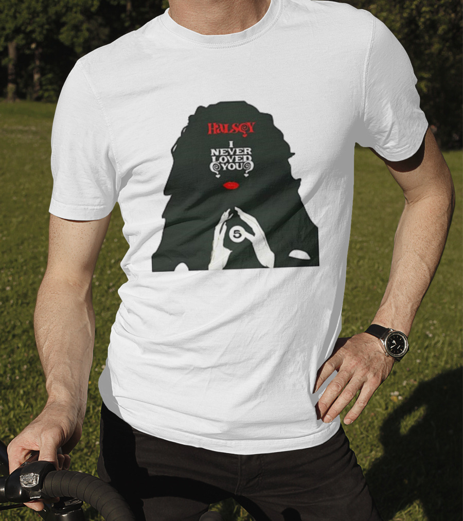 Halsey I Never Loved You 5 Ball Hands T-Shirt