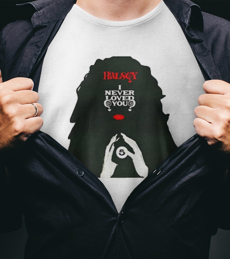 Halsey I Never Loved You 5 Ball Hands T-Shirt
