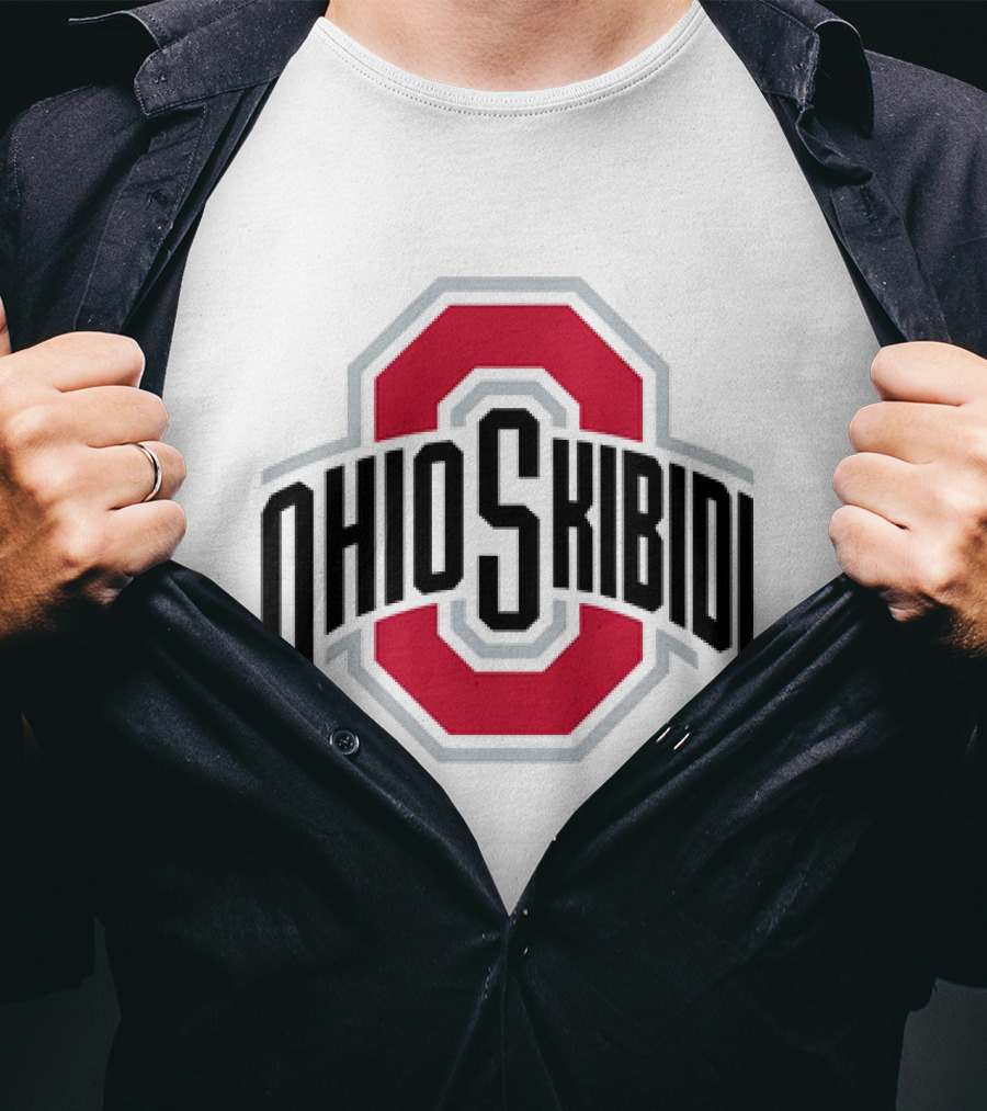 Ohio Skibidi Ohio State Buckeyes T-Shirt