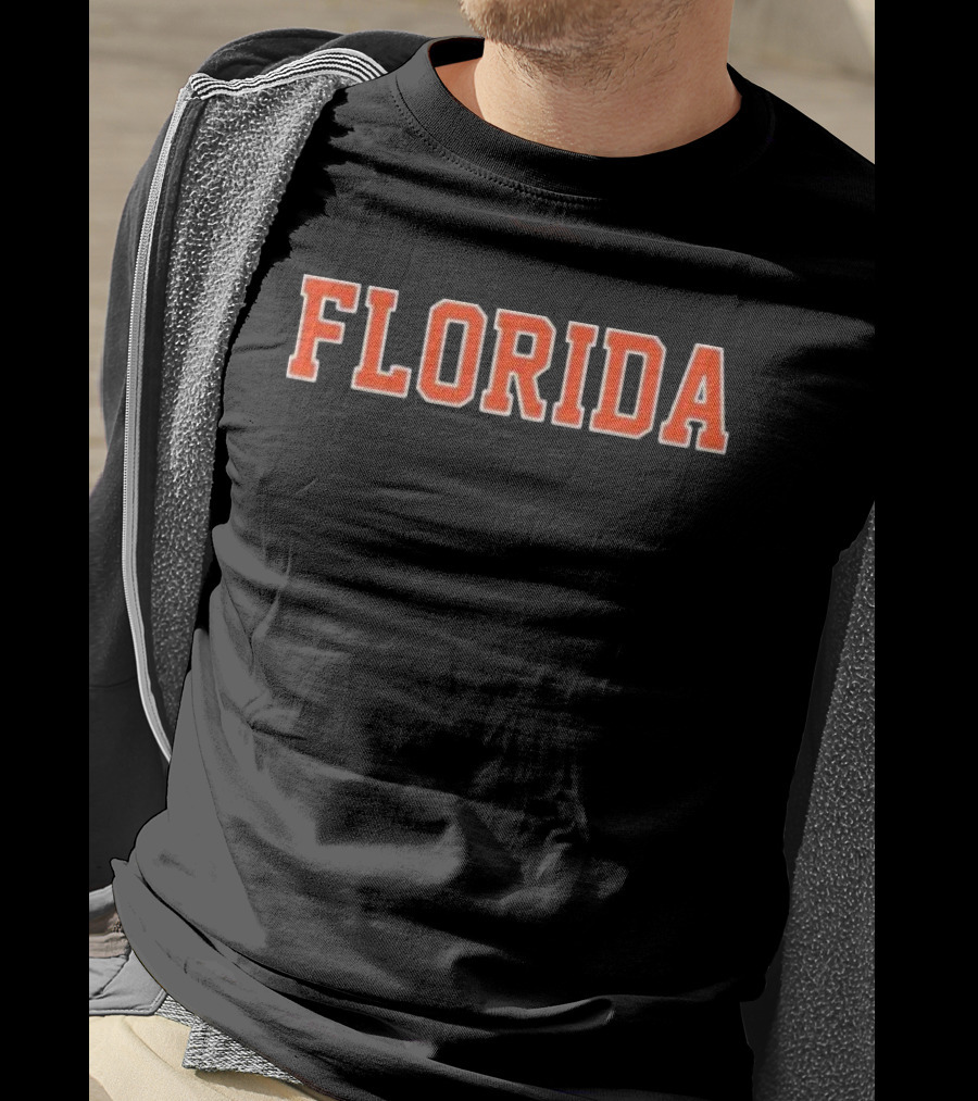 Florida Orange Retro T-Shirt
