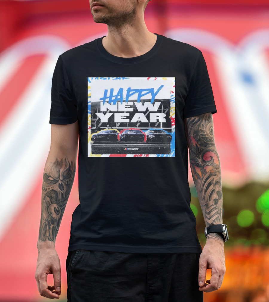HAPPY NEW YEAR 2024 NASCAR T-Shirt