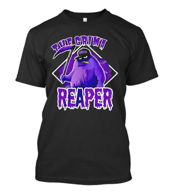 New York Mets The Grima Reaper Queens Baseball Character T-Shirt